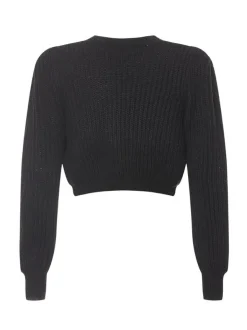 Faina Damen Pullover in schwarz