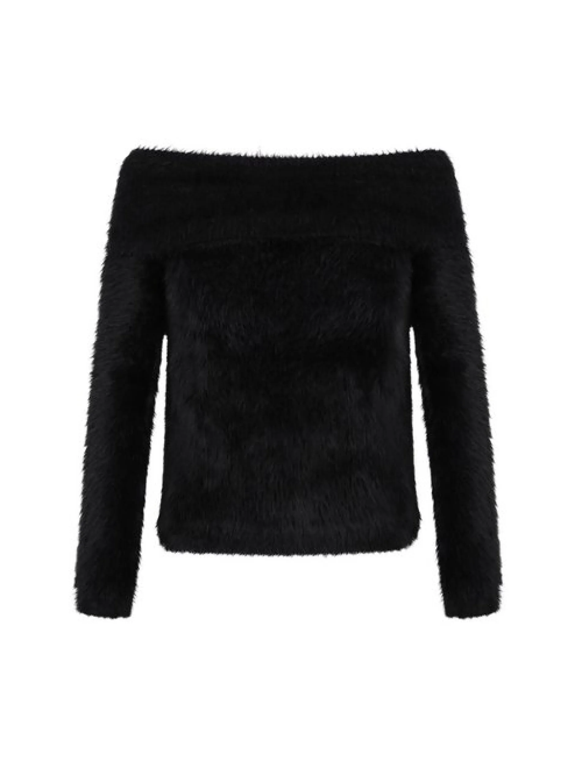 Faina Damen Pullover in schwarz