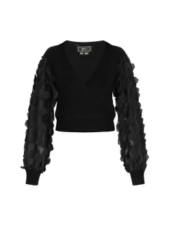 Faina Damen Pullover in schwarz