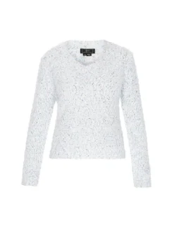 Faina Damen Pullover in weiß