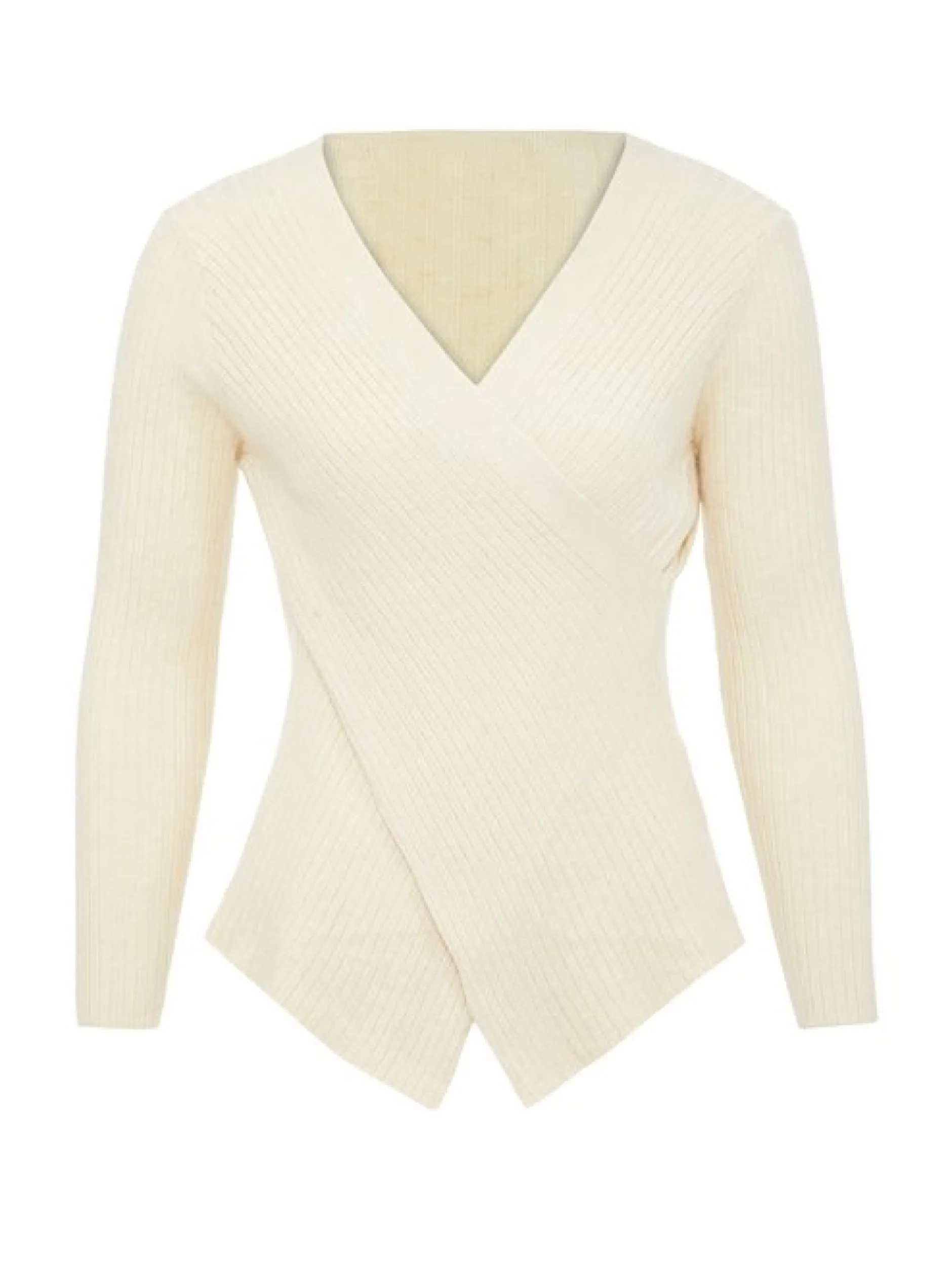 Faina Damen Pullover in weiß