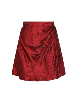 Faina Damen Rock in rot