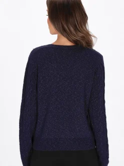 Faina Damen Strickjacke in marine