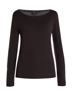 Faina Damen Strickpullover in braun