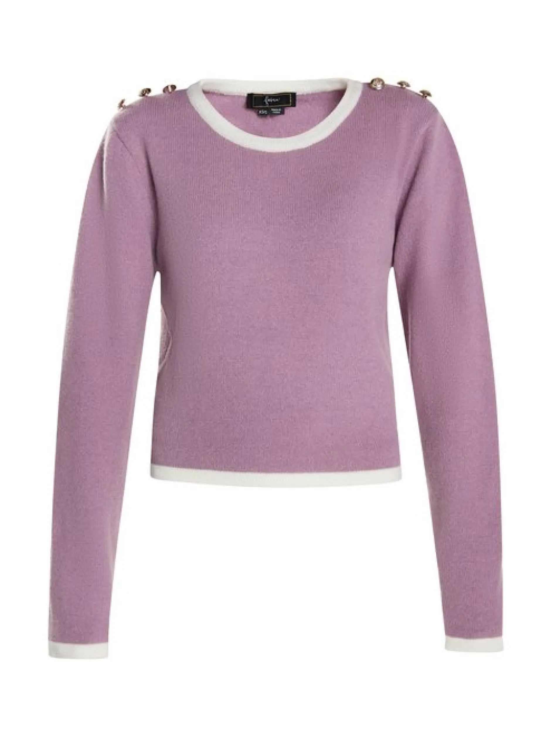 Faina Damen Strickpullover in lila