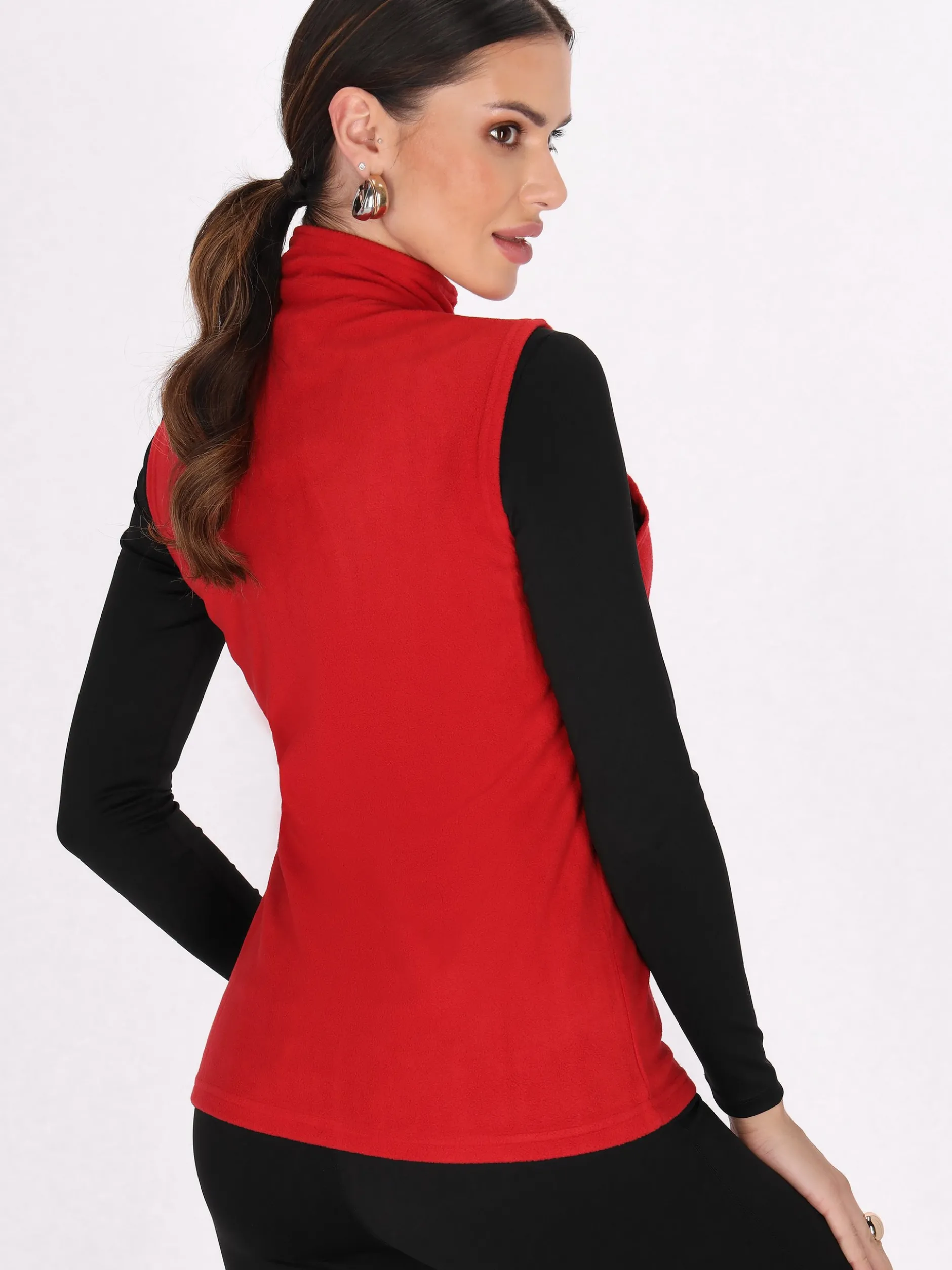 Faina Damen Weste in rot