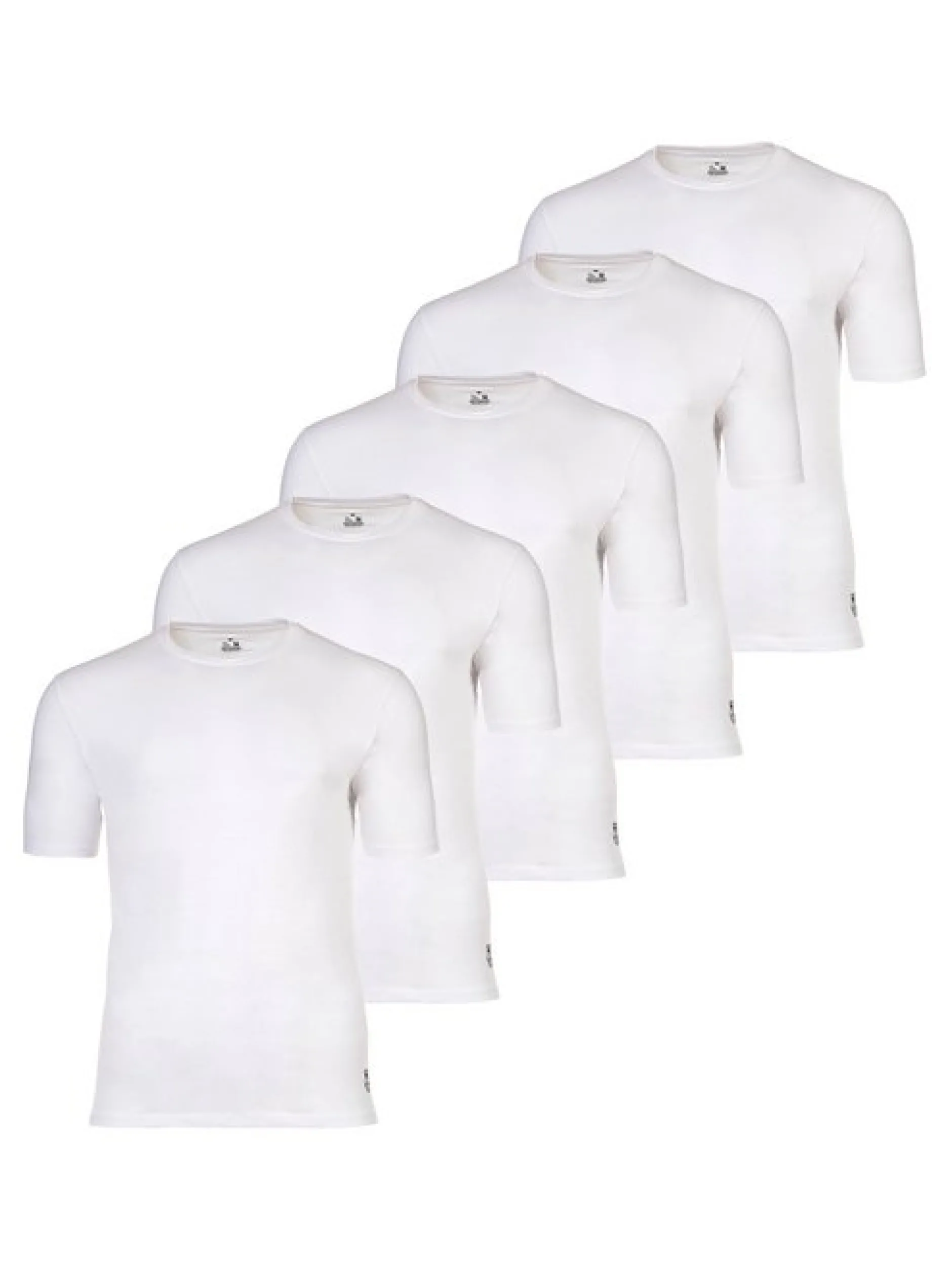 FC Barcelona Herren T-Shirts im 5er-Pack in weiß