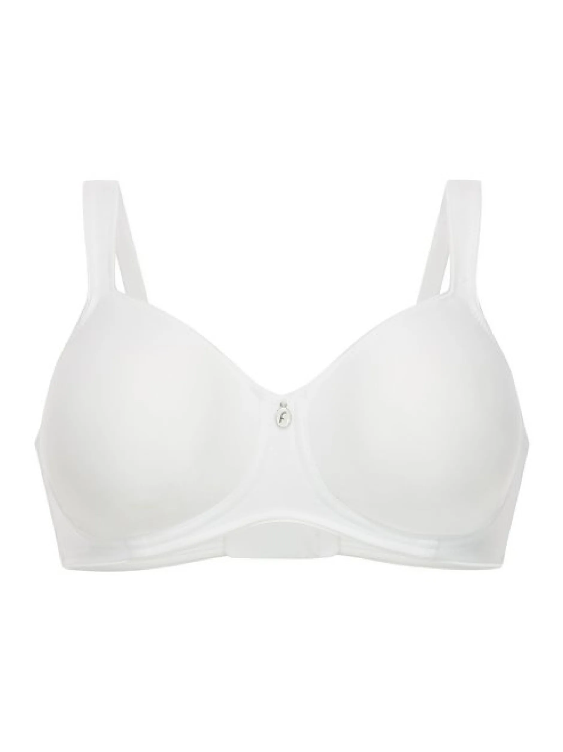 Felina Damen BH ohne Bügel Pure Balance in weiß