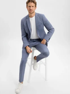 Finshley & Harding Herren Baukasten-Anzughose in marine
