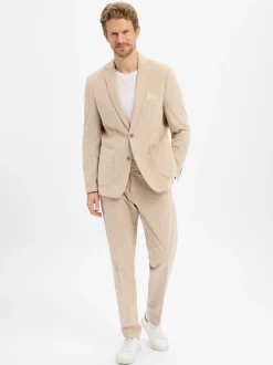 Finshley & Harding Herren Baukasten-Anzug - Maarten-Mitch in beige