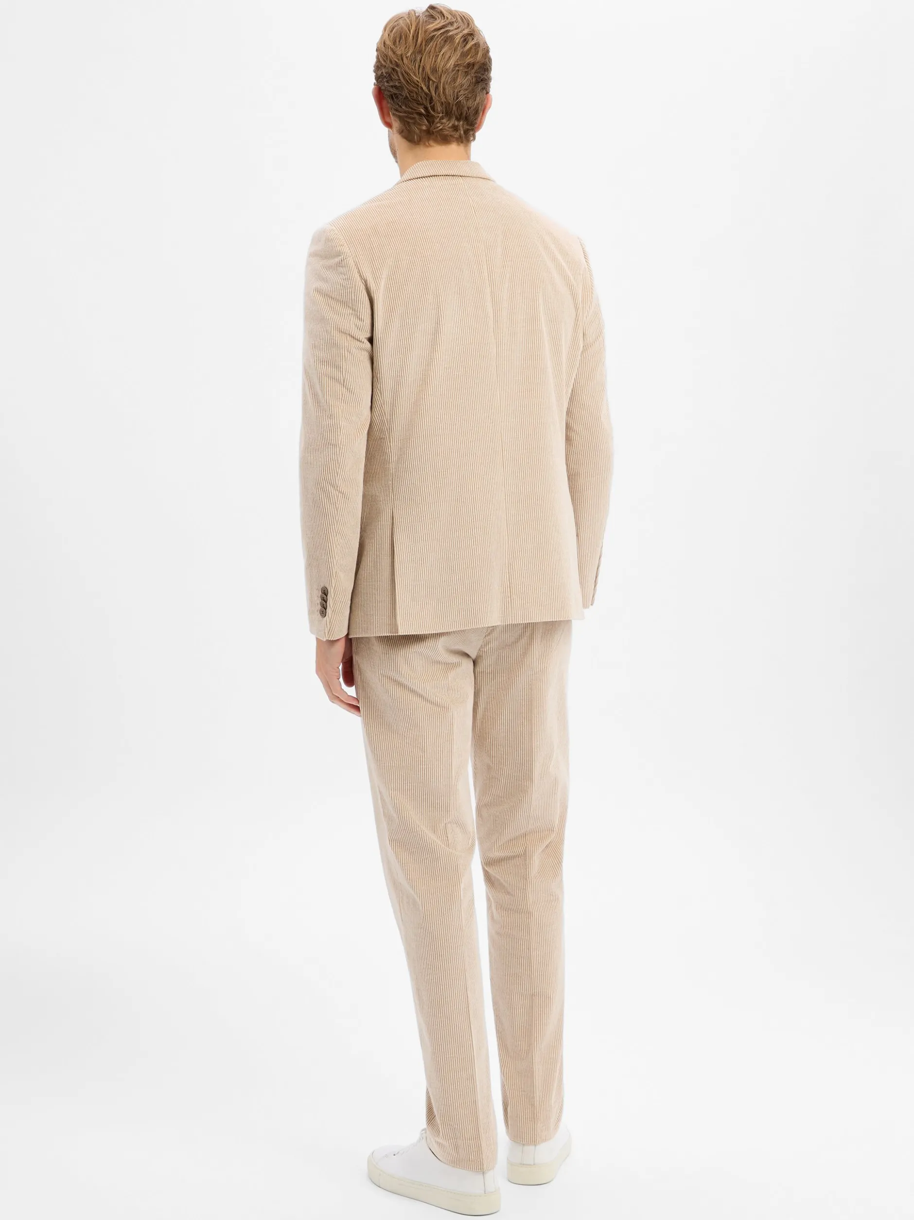 Finshley & Harding Herren Baukasten-Anzug - Maarten-Mitch in beige