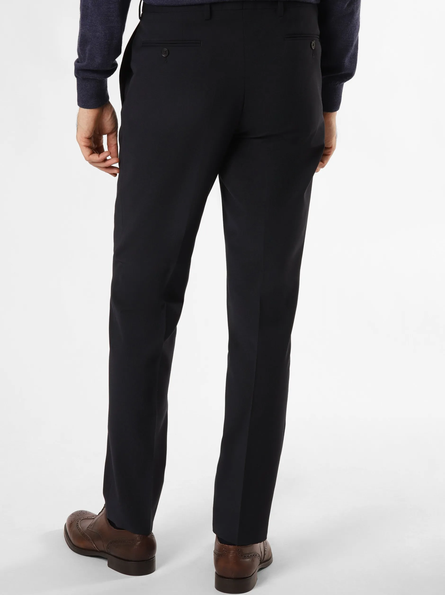 Finshley & Harding Herren Baukasten-Hose - Carter in marine