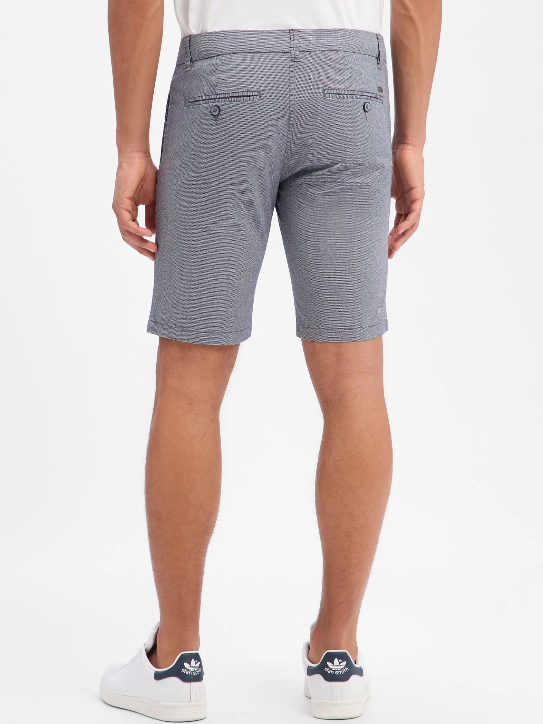 Finshley & Harding Herren Bermuda - Dylan in grau weiß