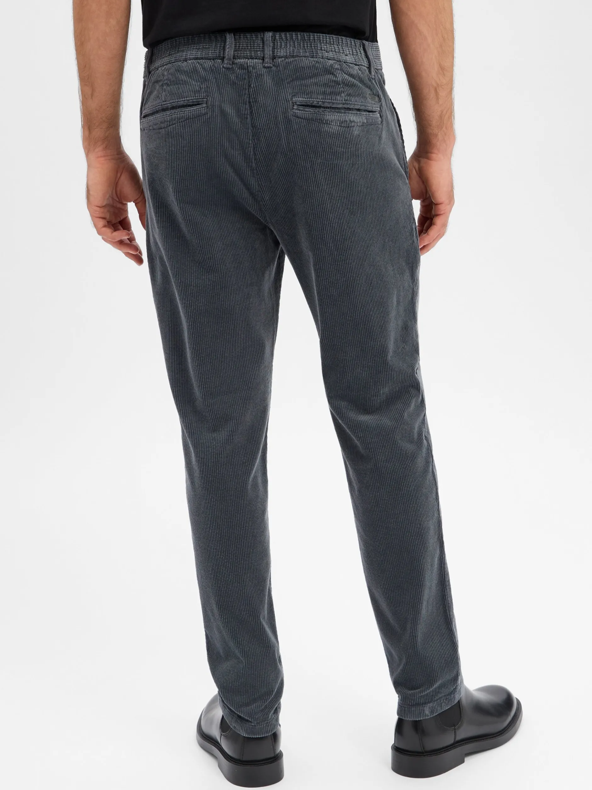 Finshley & Harding Herren Cordhose - Tyler in anthrazit