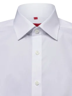 Finshley & Harding Herren Hemd - Bügelleicht in weiß