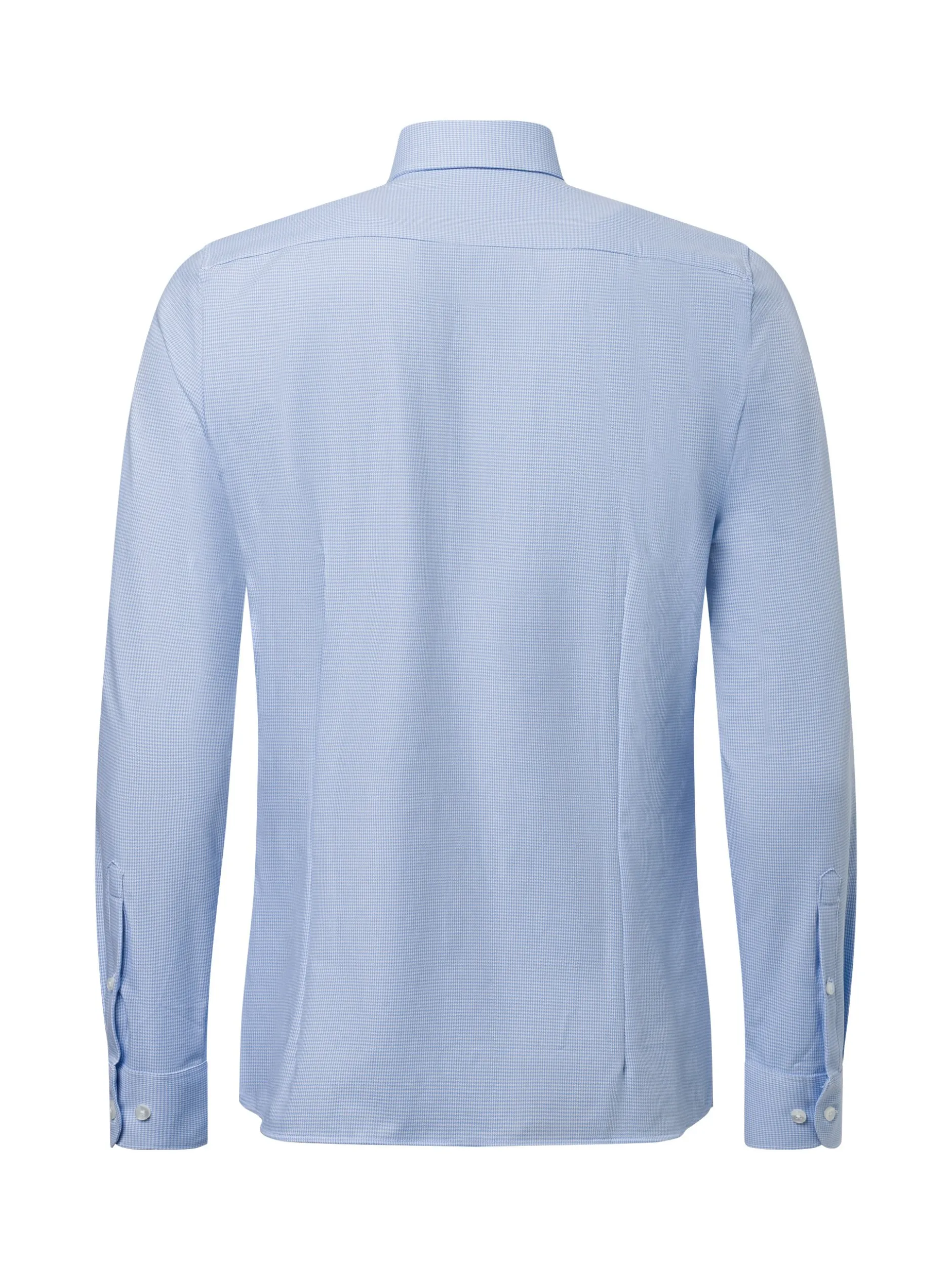 Finshley & Harding Herren Hemd in hellblau weiß