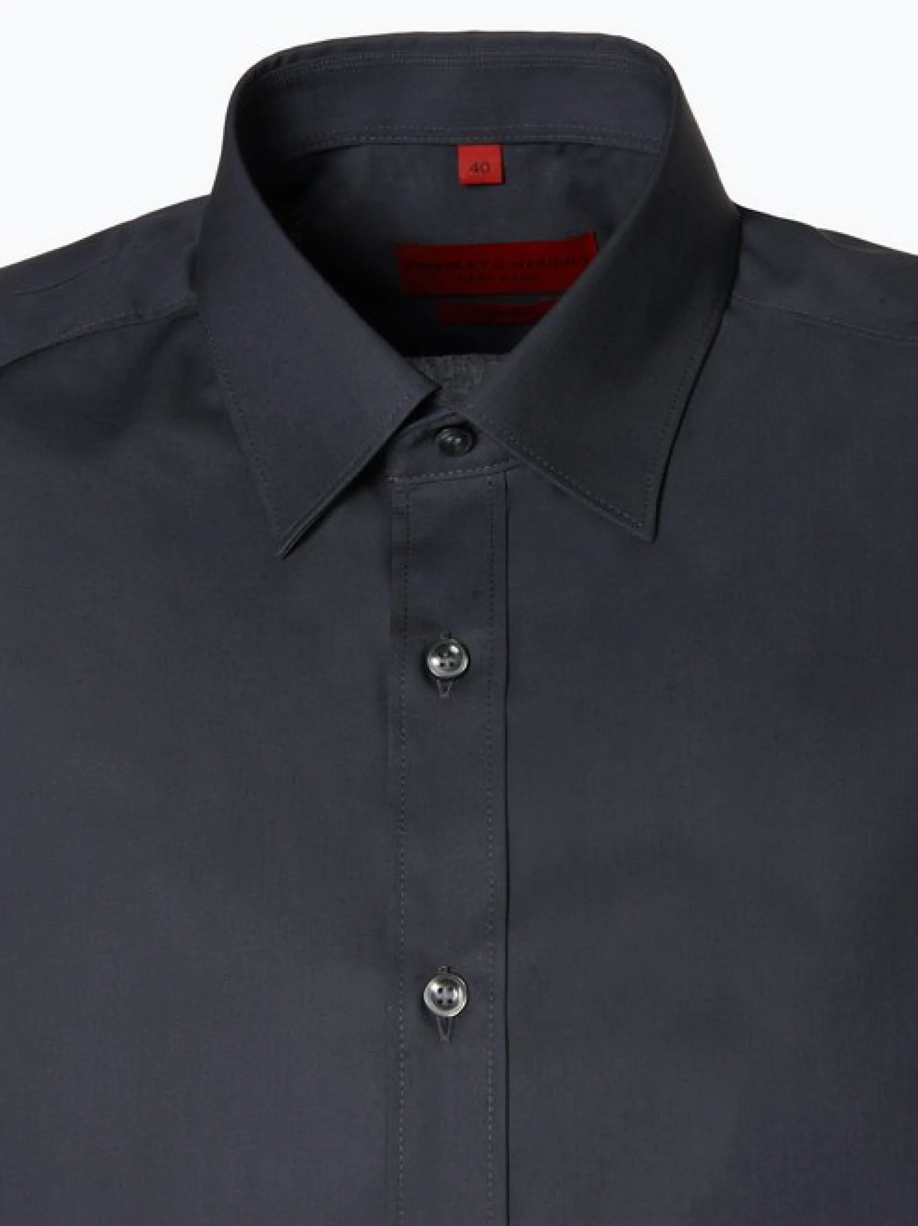 Finshley & Harding Herren Hemd - Red Label in anthrazit
