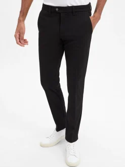 Finshley & Harding Herren Hose - Dylan Slim Fit in schwarz