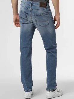 Finshley & Harding Herren Jeans - Lewis in bleached