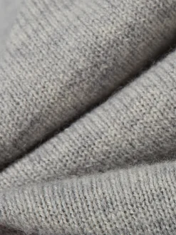 Finshley & Harding Herren Strickpullover in hellgrau