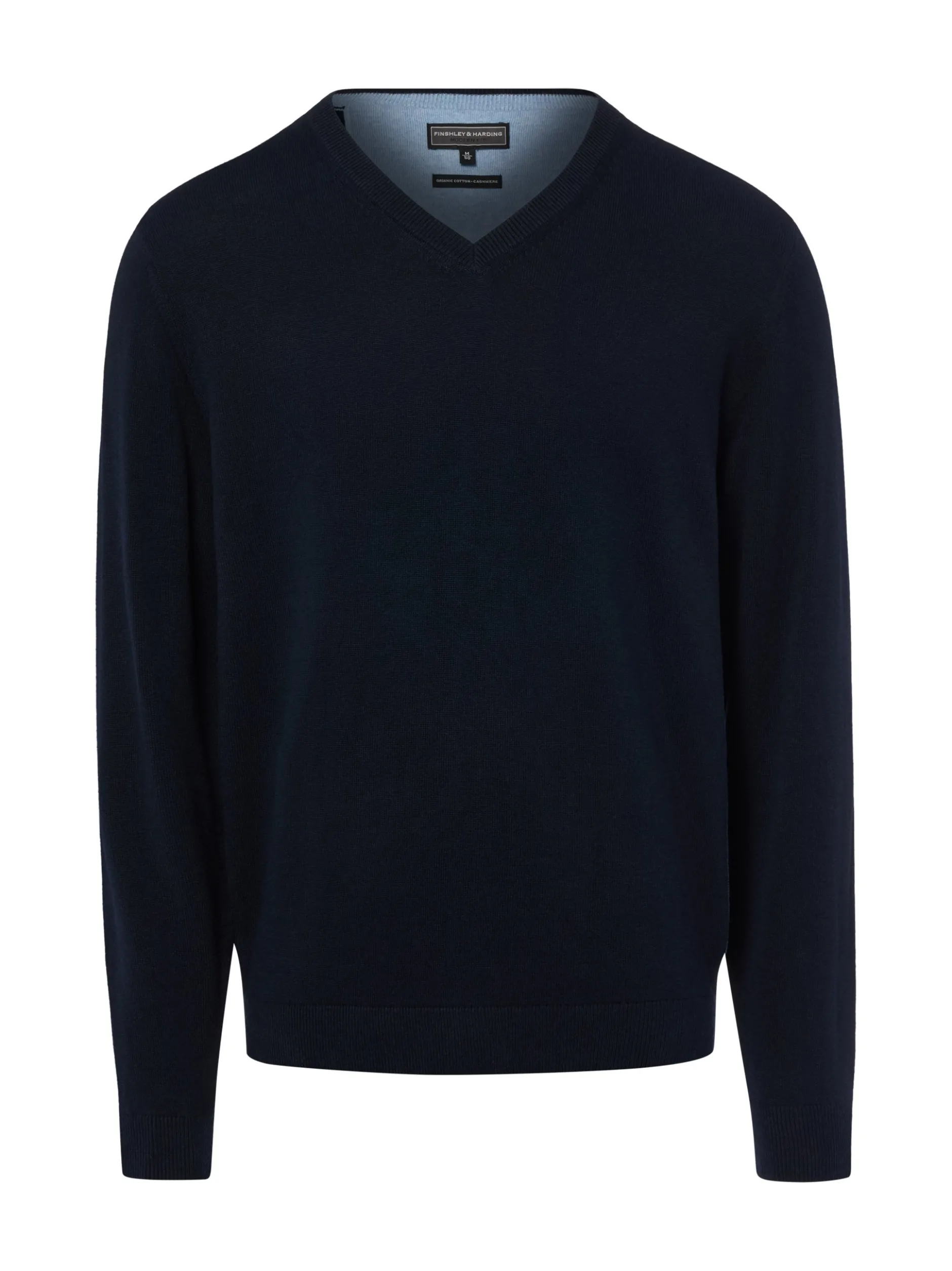 Finshley & Harding Herren Strickpullover in marine