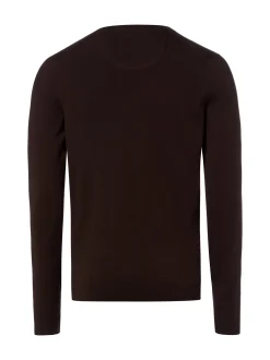 Finshley & Harding Herren Strickpullover in schoko