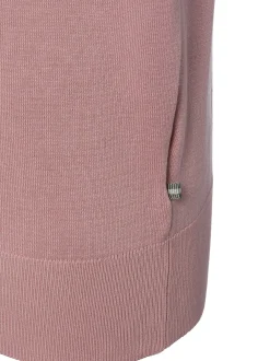 Finshley & Harding Herren Strickshirt in altrosa