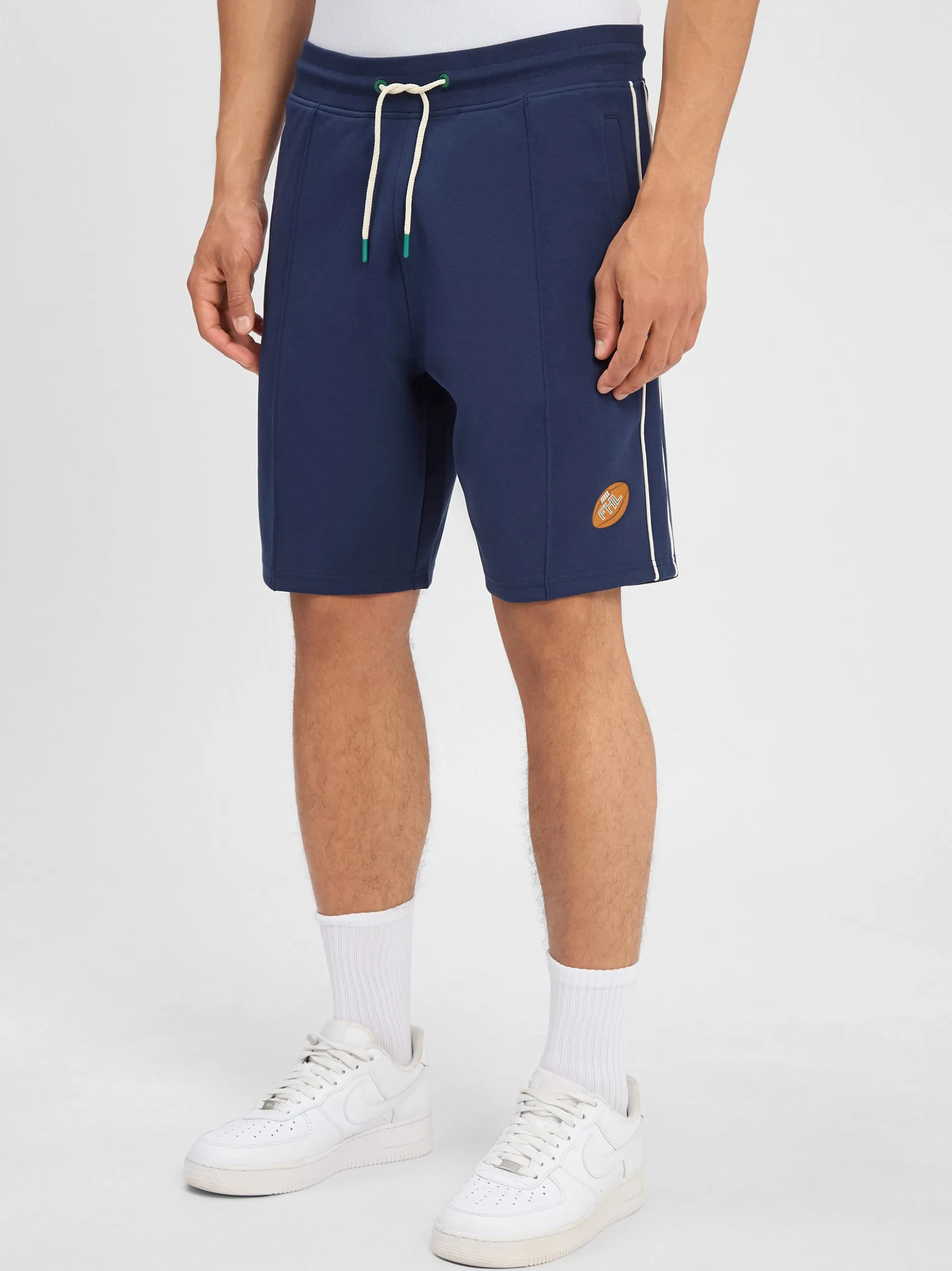 Finshley & Harding London Herren Shorts in marine