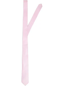 Finshley & Harding London Herren Krawatte und Einstecktuch aus Seide in rosa
