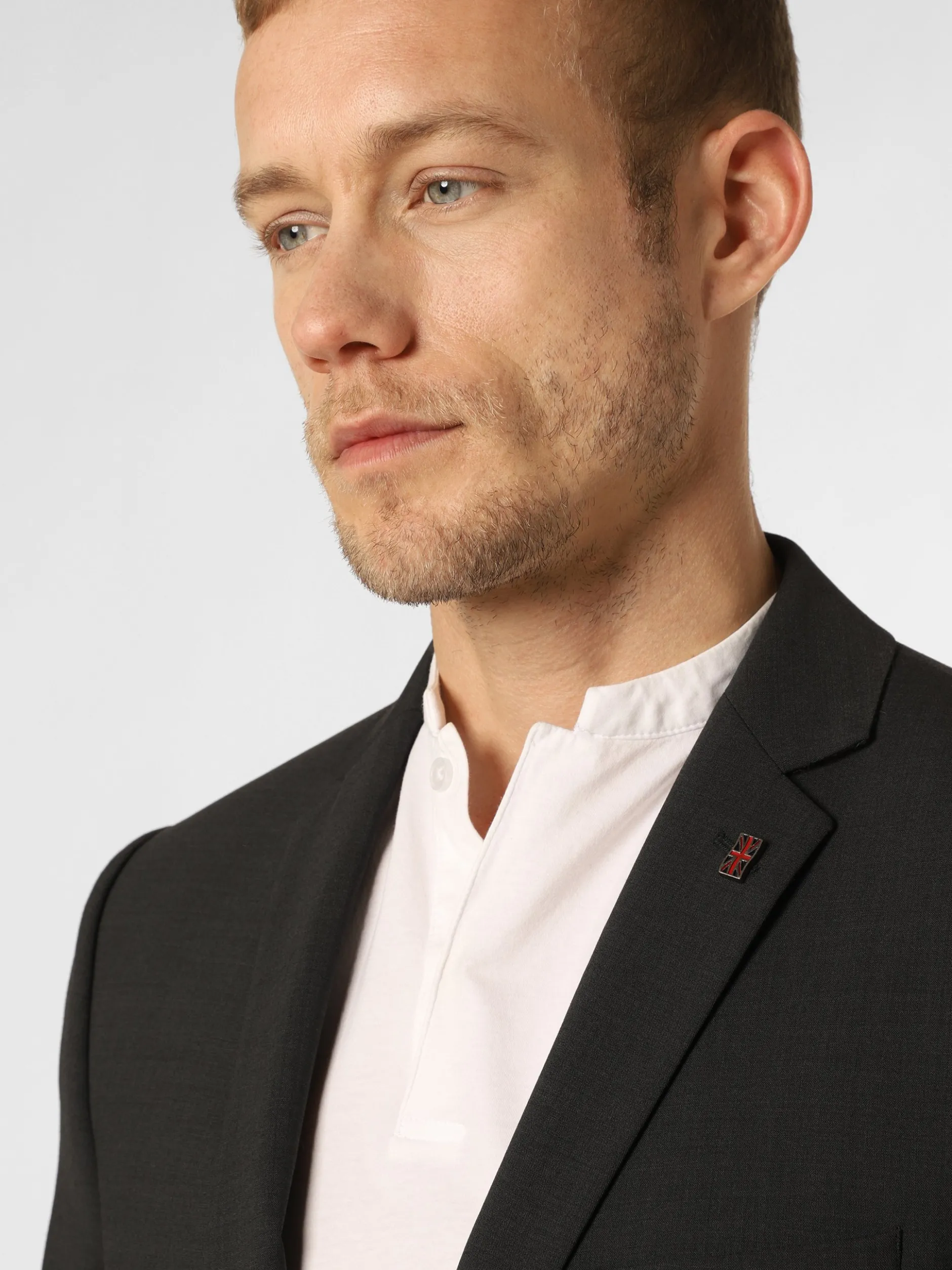 Finshley & Harding London Herren Anzug - Brixdon/Hoxdon in anthrazit