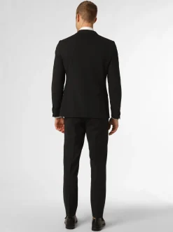 Finshley & Harding London Herren Anzug - Brixdon/Hoxdon in schwarz
