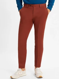 Finshley & Harding London Herren Baukasten-Hose - Hoxdon in terra
