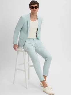 Finshley & Harding London Herren Baukasten-Hose in mint