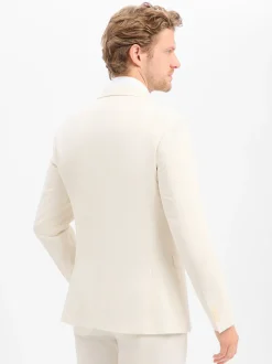 Finshley & Harding London Herren Baukasten-Sakko in ecru