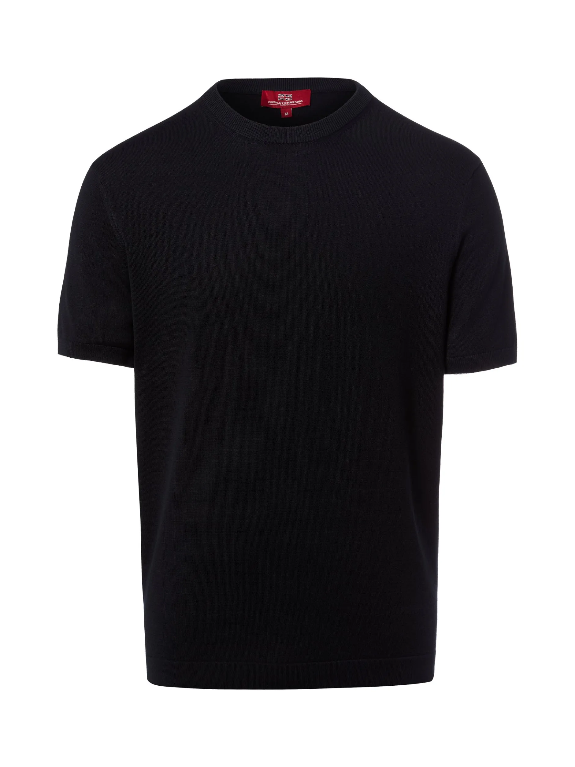 Finshley & Harding London Herren Strick-Shirt in marine