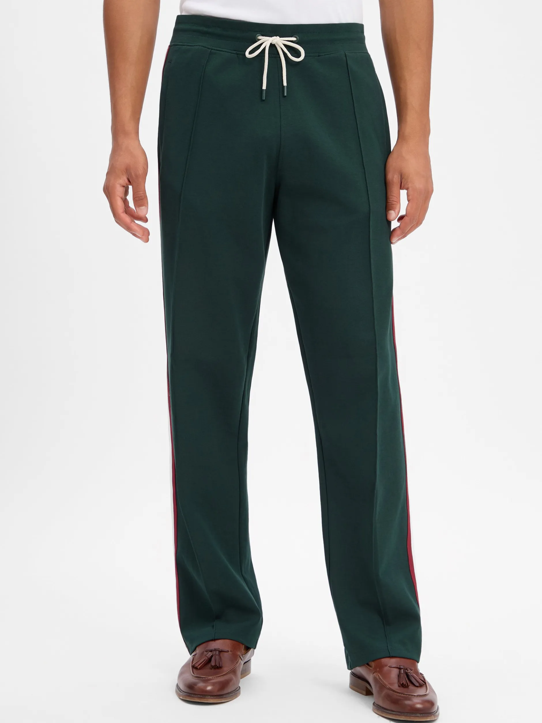Finshley & Harding London Herren Sweathose - Duncan in tanne