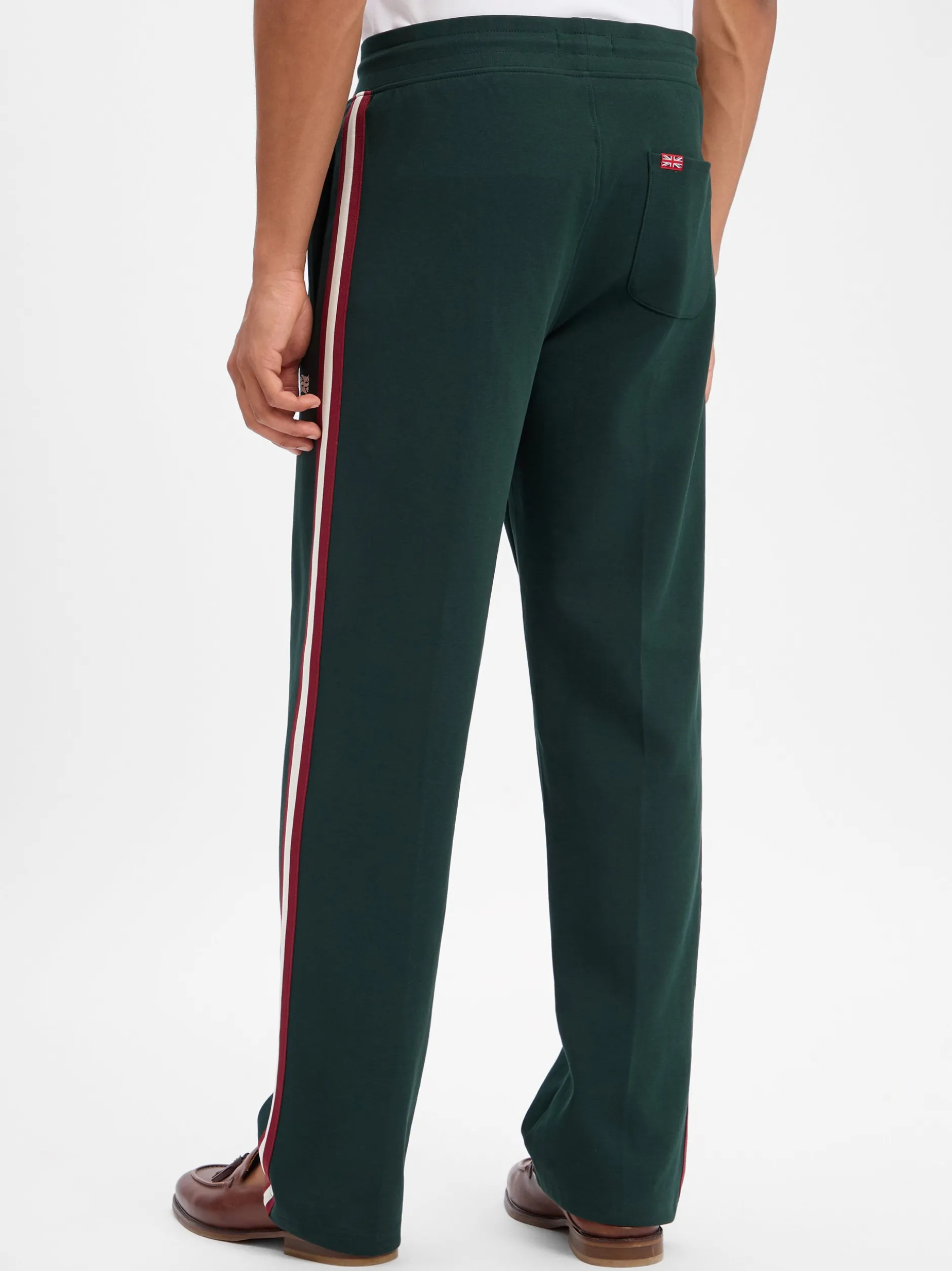 Finshley & Harding London Herren Sweathose - Duncan in tanne