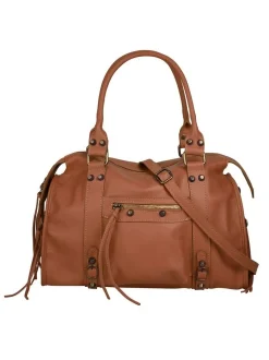 forty° Damen Shopper in cognac