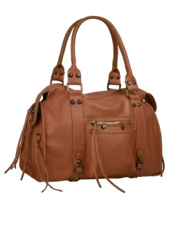 forty° Damen Shopper in cognac