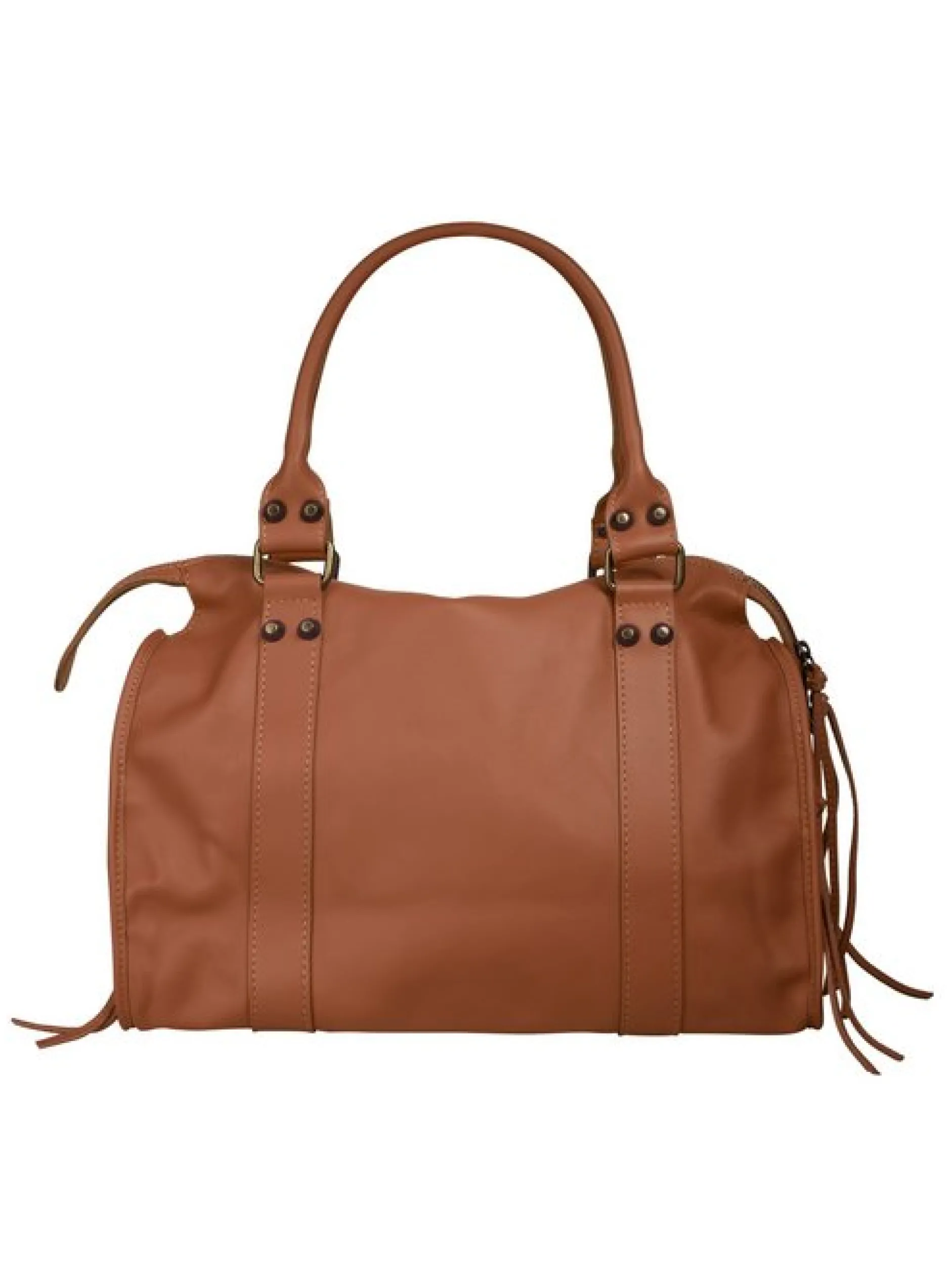 forty° Damen Shopper in cognac