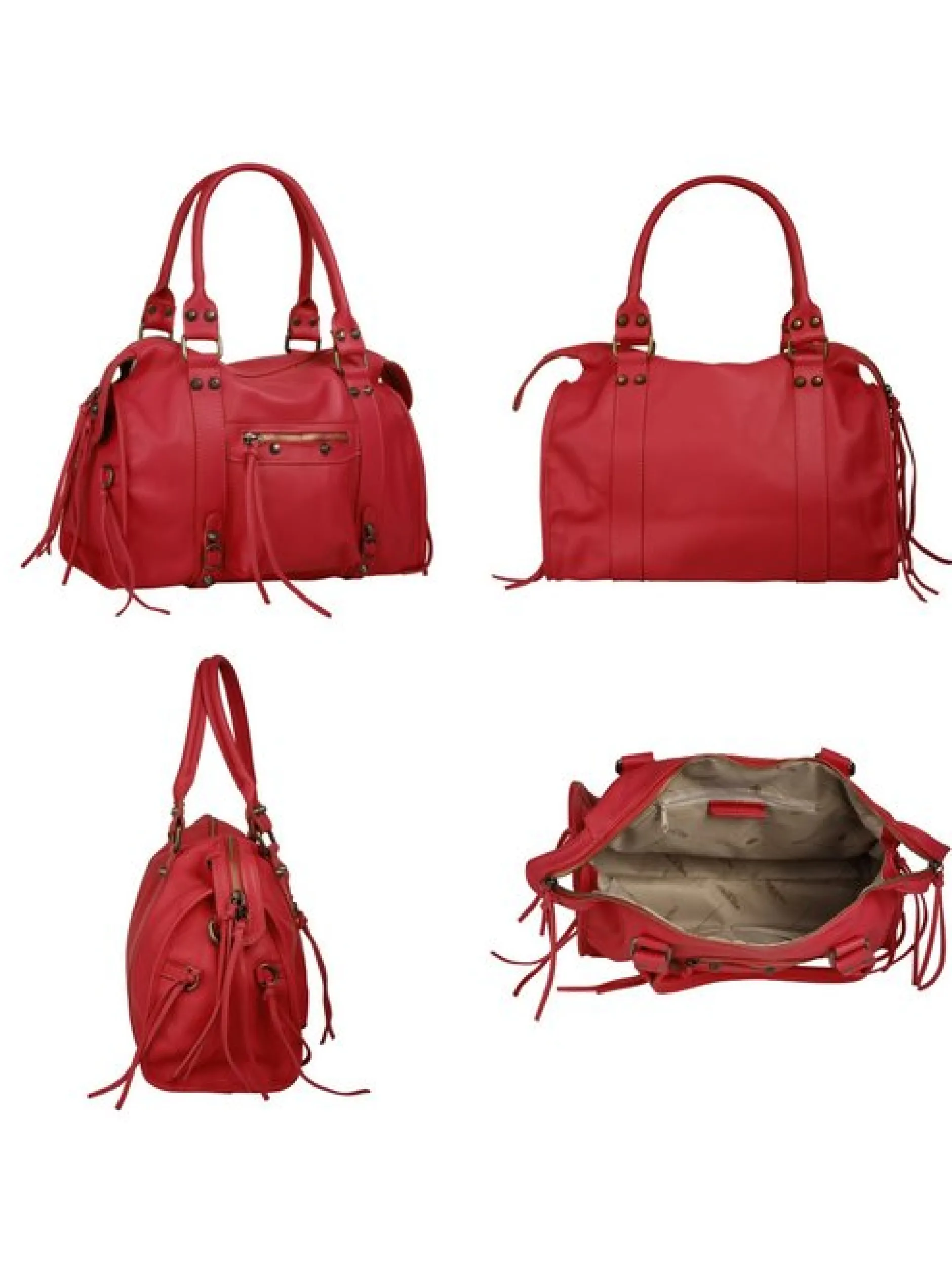 forty° Damen Shopper in rot