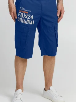 FQ1924 Herren Cargoshorts - FQMael in blau