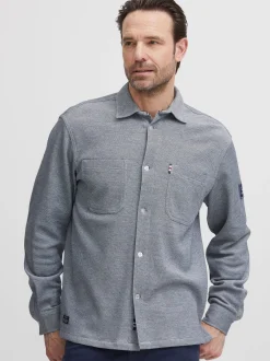 FQ1924 Herren Hemdjacke - FQOliver in blau