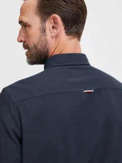 FQ1924 Herren Langarmhemd - FQSteven in blau