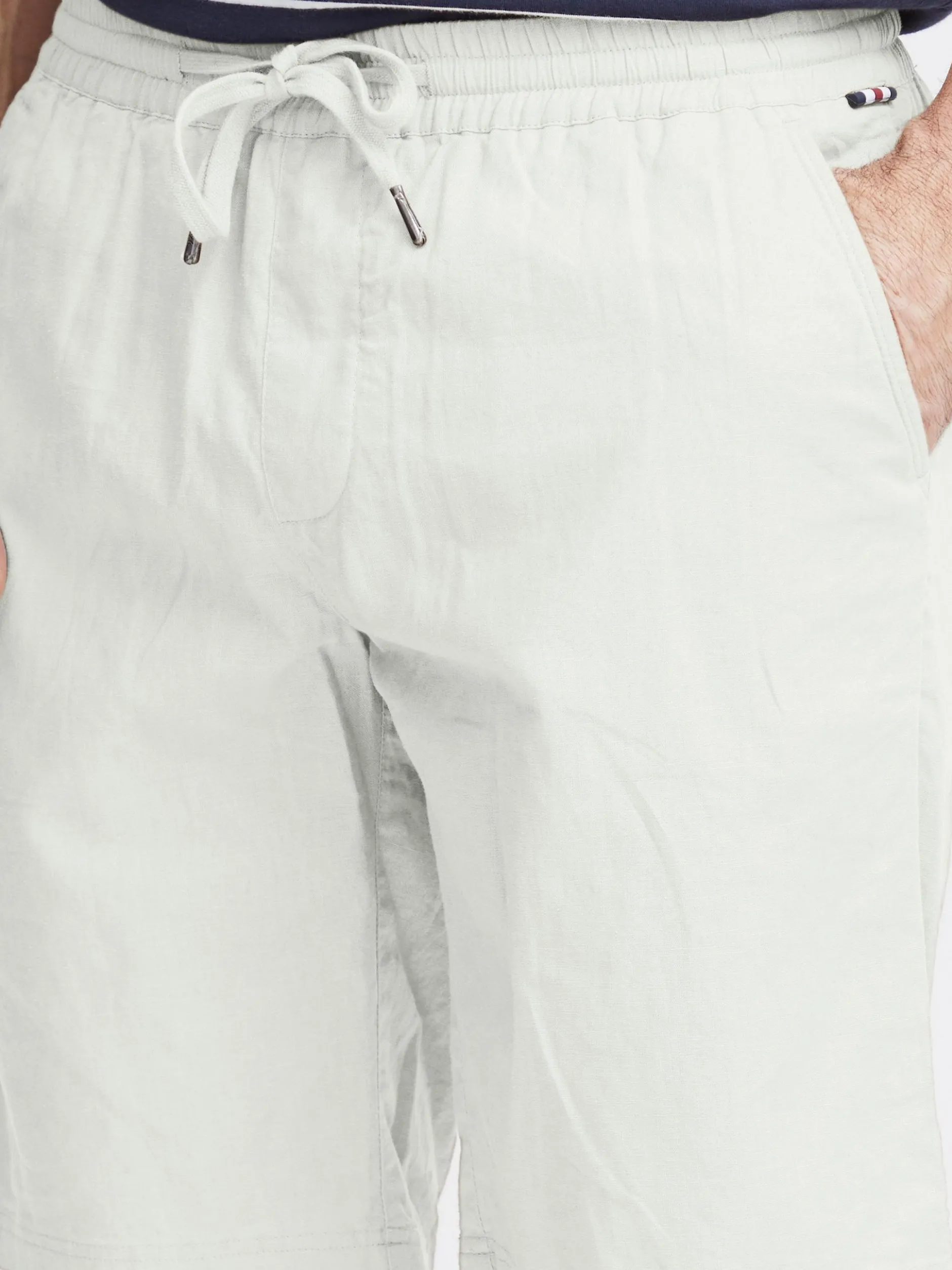 FQ1924 Herren Leinenshorts - CFHenry in weiß