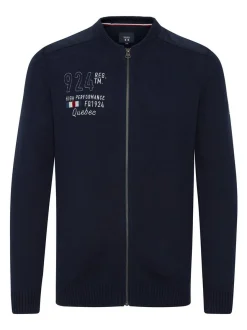 FQ1924 Herren Strickjacke - FQErland in marine