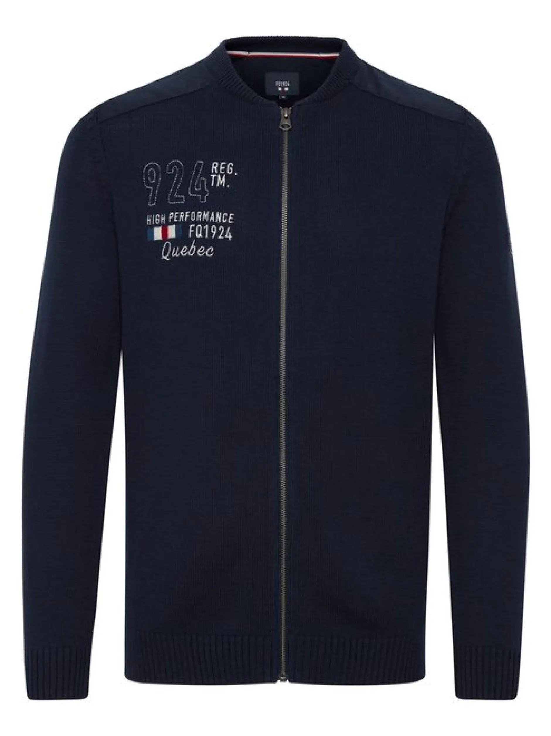 FQ1924 Herren Strickjacke - FQErland in marine