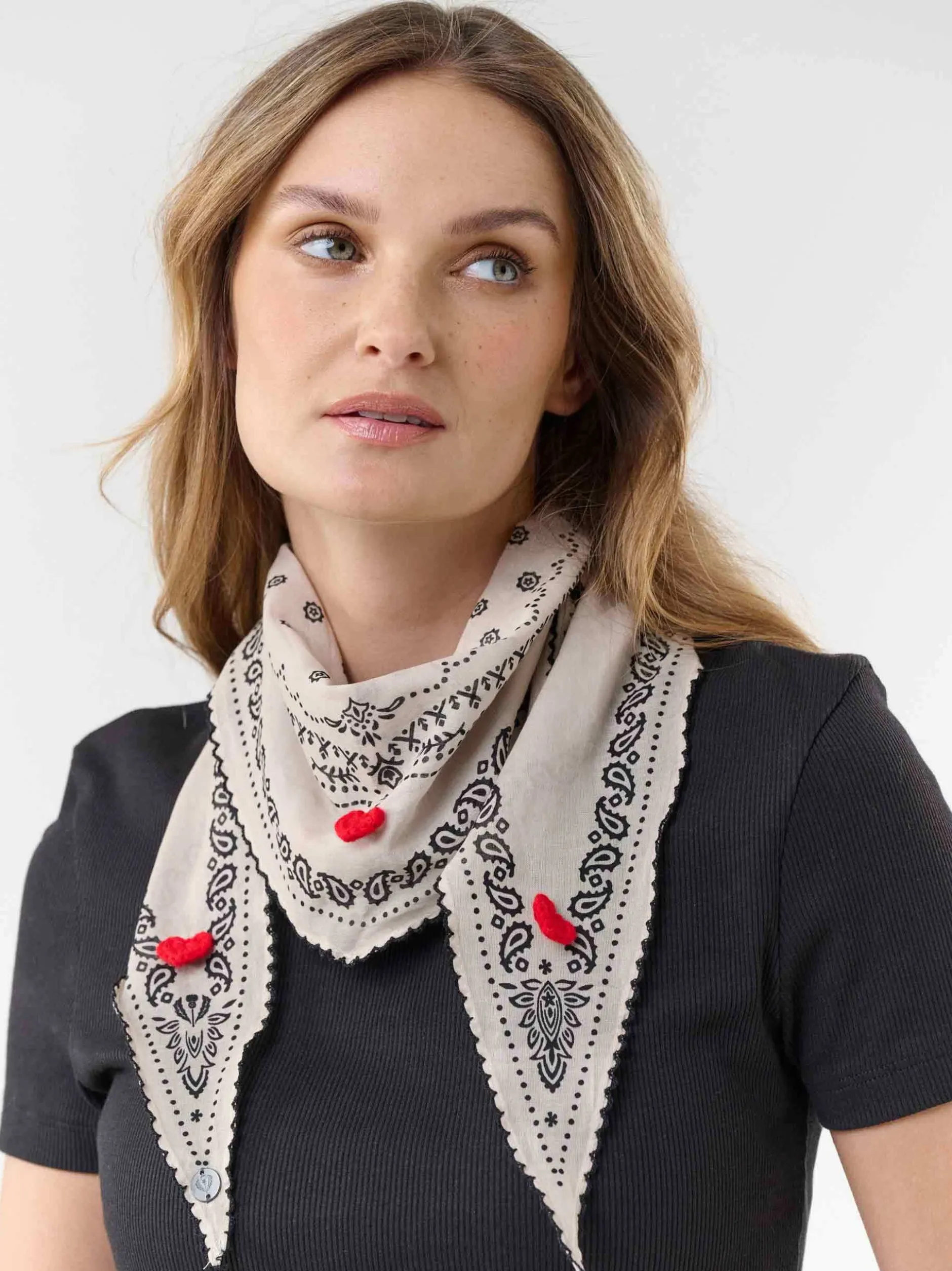 Fraas Damen Schal in weiß