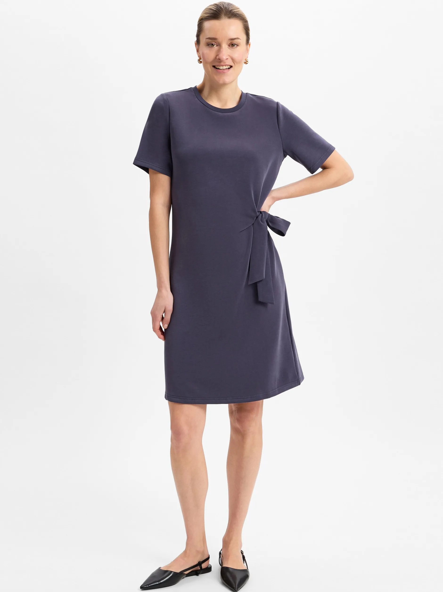 Franco Callegari Collection Damen Jerseykleid in marine