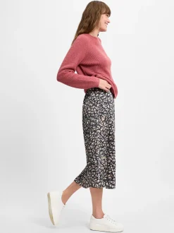 Franco Callegari Collection Damen Rock in marine mehrfarbig